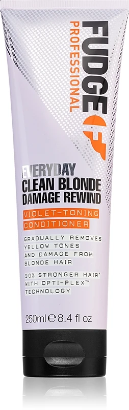 Fudge Everyday Clean Blonde Damage Rewind Conditioner 1 Fudge Everyday Clean Blonde Damage Rewind Conditioner