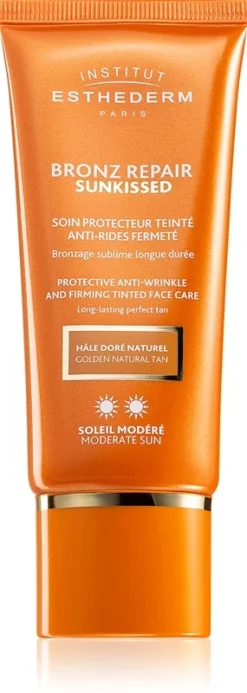 Institut Esthederm Bronz Repair Sunkissed Protective Anti-Wrinkle And Firming Tinted Face Care
