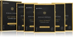 KORIKA Korean Heritage Set Of 5 Cleansing Face Sheet Masks