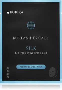 KORIKA Korean Heritage Set Of 5 Hydrating Face Sheet Masks -Nue Boutique korika korean heritage set of 5 hydrating face sheet masks coffret de masques pour le visage a prix reduit silk rating sheet mask pour un effet naturel 2