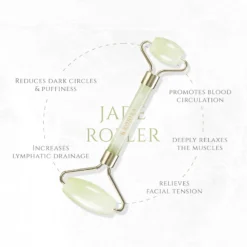 KORIKA Tools Face Roller Green Jade Stone 6 KORIKA Tools Face Roller Green Jade Stone -Nue Boutique korika tools face roller green jade stone rouleau de massage visage 2