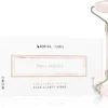 KORIKA Tools Face Roller Rose Quartz Stone