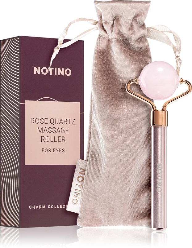 Notino Charm Collection Rose Quartz Massage Roller For Eyes 1 Notino Charm Collection Rose Quartz Massage Roller For Eyes