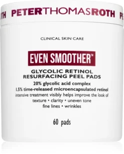 Peter Thomas Roth Even Smoother Glycolic Retinol Resurfacing Peel Pads