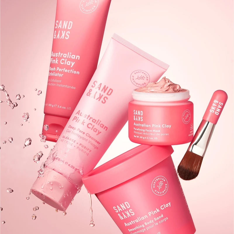 Sand & Sky Australian Pink Clay Porefining Face Mask 4 Sand & Sky Australian Pink Clay Porefining Face Mask – Image 4