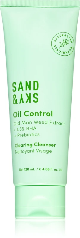 Sand & Sky Oil Control Clearing Cleanser 1 Sand & Sky Oil Control Clearing Cleanser