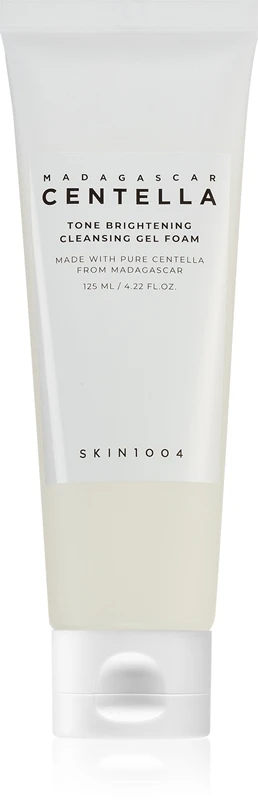 SKIN1004 Madagascar Centella Tone Brightening Cleansing Gel Foam 1 SKIN1004 Madagascar Centella Tone Brightening Cleansing Gel Foam