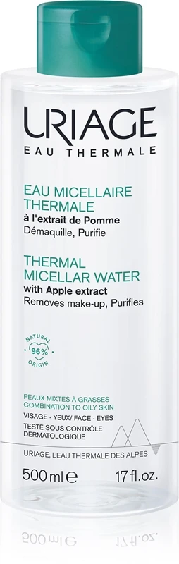 Uriage Hygiene Thermal Micellar Water - Combination To Oily Skin 1 Uriage Hygiene Thermal Micellar Water - Combination To Oily Skin